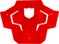 Rear Sport Bumper Skid Plate Red