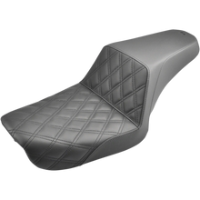Load image into Gallery viewer, SADDLEMEN STEP UP SEAT FRONT L/S HARLEY 06-17 DYNA - The Speed Shop Canada