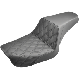 SADDLEMEN STEP UP SEAT FRONT L/S HARLEY 06-17 DYNA - The Speed Shop Canada