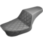 SADDLEMEN STEP UP SEAT FRONT L/S HARLEY 06-17 DYNA - The Speed Shop Canada