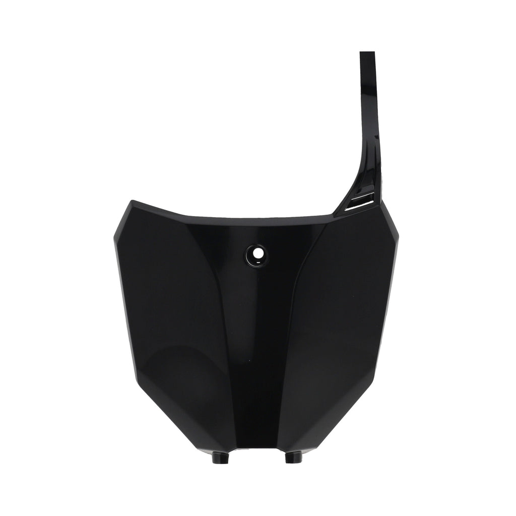 Front Number Plate Black