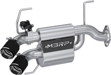 Load image into Gallery viewer, Dual Stacked Slip On System W/ Active Exhaust Cf Tip