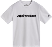 Load image into Gallery viewer, Race Wordmark Ss Csf Tee White/Black Lg