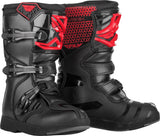 Fly Racing Youth Maverik Boots Red/Black Sz 02 364-67302