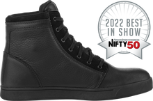 Load image into Gallery viewer, Axle Leather Waterproof Shoes Black/Black Sz 09
