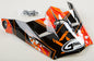 Visor W/Screws Hooper Mx 46y Black/Orange Ys Yl