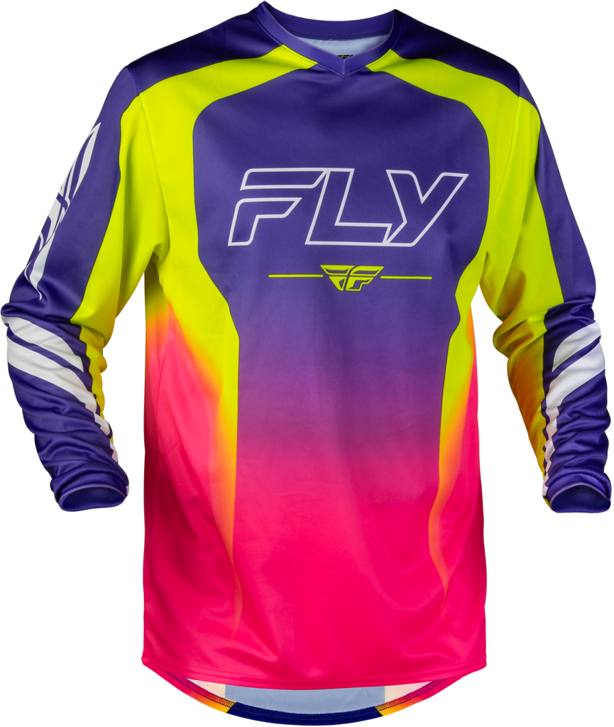 F 16 Raze Jersey Purple/Pink/Yellow Xl