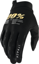 Load image into Gallery viewer, Itrack Youth Gloves Black Md