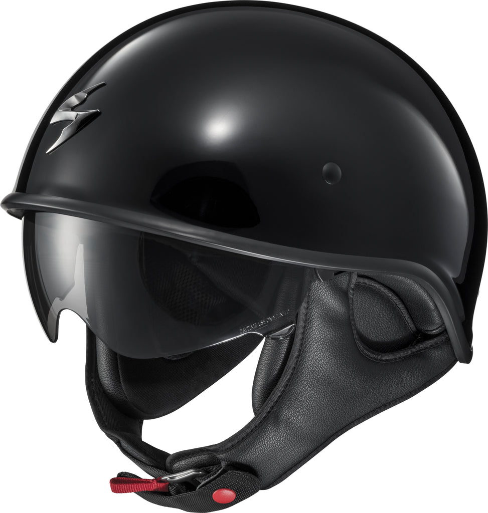 Exo C90 Open Face Helmet Gloss Black 2x