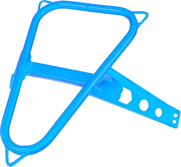 Spare Tire Mount Sky Blue Pol