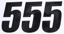 Load image into Gallery viewer, Number 5 Black 4" 3/Pk