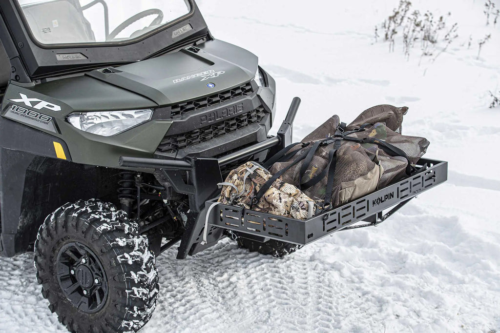 Utv 2" Receiver Hitch Black Pol