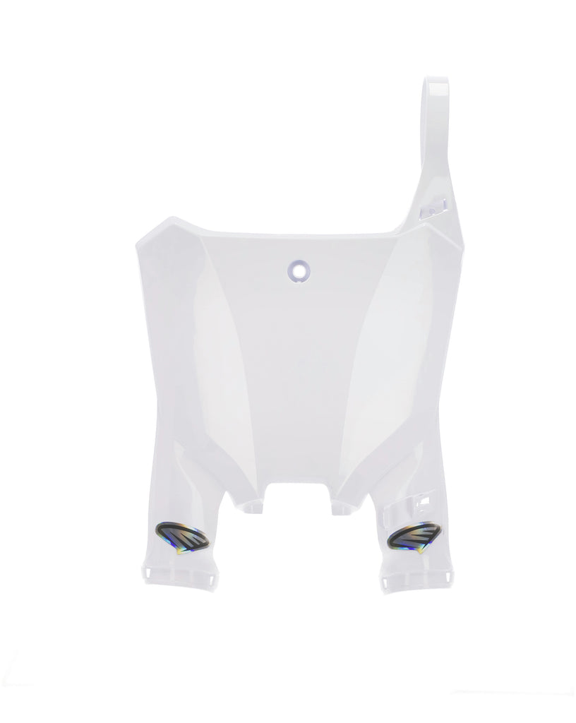 Stadium Number Plate White