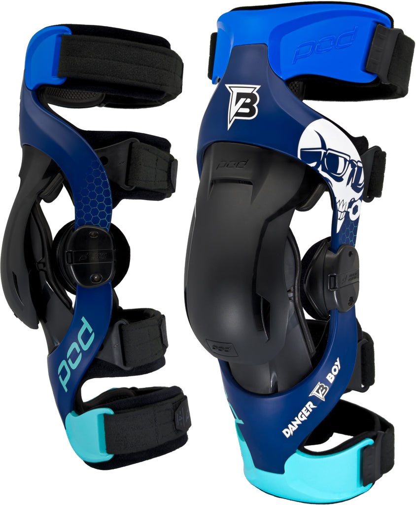 K4 2.0 Le Db238 Knee Brace Pr Haiden "Danger Boy" Deegan Xl/