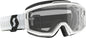 Split Otg Goggle White W/Clear Works Lens