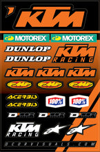 Load image into Gallery viewer, Ktm 2 Decal Sheet