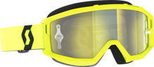 Load image into Gallery viewer, Primal Goggle Yellow/Black Yellow Chrome Works