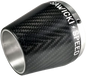 Repl End Cap True Carbon Fiber