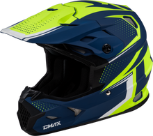 Load image into Gallery viewer, Mx 96 502 Helmet Matte Blue/Green  Xs
