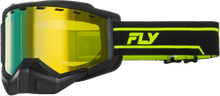 Load image into Gallery viewer, Focus Snow Hi Vis/Black W/Gold Mirror/Yellow Lens