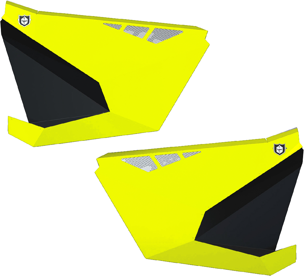 Rzr Pro Xp Doors Lime Squeeze Pol