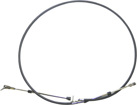 WSM steering cable for hydraulic control lines, showing the durable cable with connectors at each end.