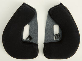 GMAX cheek pads 20mm for helmet, pair of stock GMAX GM 32 helmet accessories, soft padding for comfort and fit.