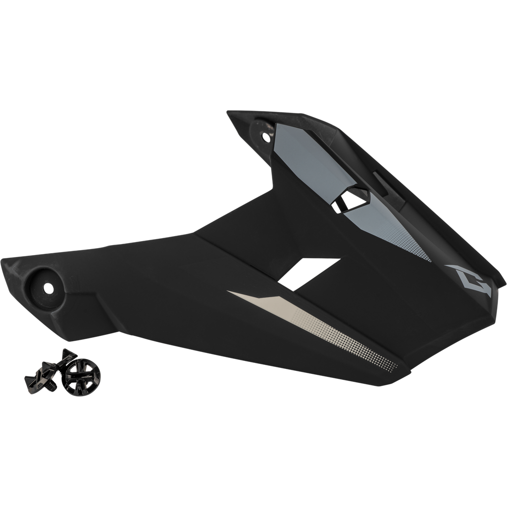 Youth Mx 46y Compound Visor Matte Black/Grey/White Ys Yl