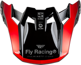 Fly Racing Formula S Carbon Legacy Visor Red Carbon/Black Md/Lg 73-4456