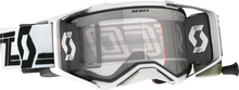 Load image into Gallery viewer, Prospect Goggle Super Wfs White/Black W/Clear Works