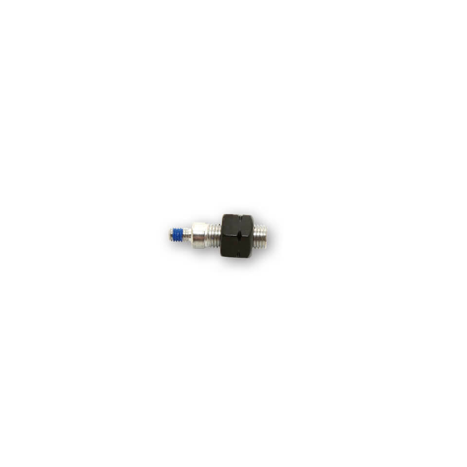 Mirror Adapter Each Black M10x1.25 To M6 Left Thread