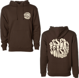 Brown Desert Season Youth Hoodie by DBK featuring a cozy, casual design with the Yx logo on the front.