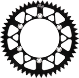 Fire Power Rear Sprocket Aluminum 51t-520 Blk Kaw/Suz 257-242251BK