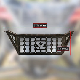 SEIZMIK 58-62994 UTV Bed Cargo Gate for Off-Road Utility Vehicles