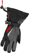 Load image into Gallery viewer, Title Heated Gauntlet Gloves Grey/Black/Red 2x