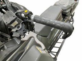 Adjustable Heated Brake Lever Graphite Pol
