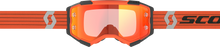 Load image into Gallery viewer, Fury Goggle Orange/Grey Orange Chrome Works