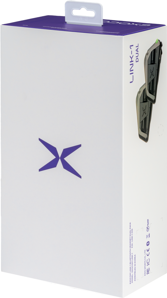 Exocom Link 1 Bluetooth Communicator (Dual Pack)