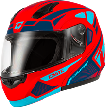 Load image into Gallery viewer, Md 04 Sector Helmet Matte Red/Blue  Xs