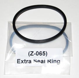 PCRACING Flo Oil Filter Seal Ring, close-up of rubber seal ring for oil filters, durable automotive part.