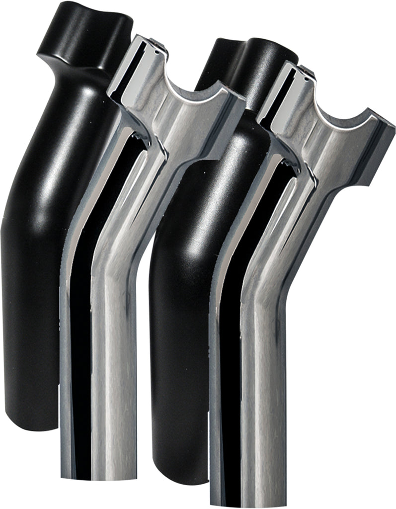 Chubby 5.5" Pullback Risers Chrome
