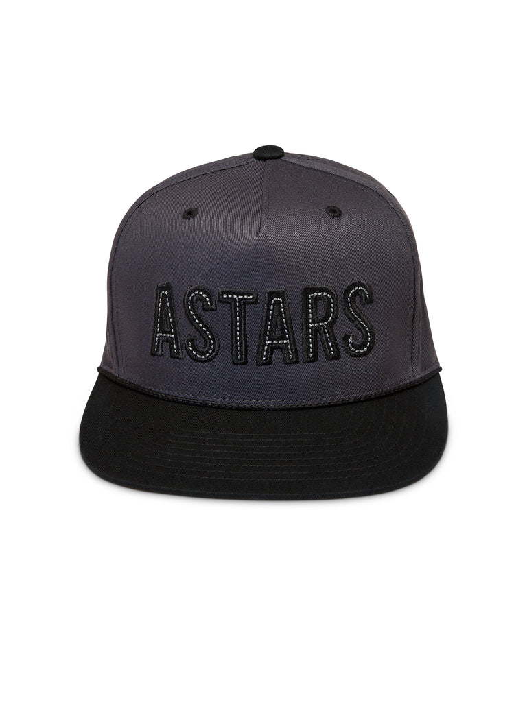 Stadium Snapback Hat Dark Grey/Black