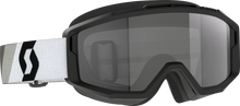 Load image into Gallery viewer, Split Otg Sand Dust Goggle Prem Blk/Wht Dk Grey Lens