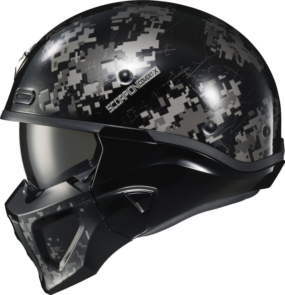 Covert X Open Face Helmet Digicamo Md