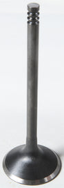 KPMI Black Diamond exhaust valve for 2004 XL1200 engine, black metal with precision-machined surface and valve stem.