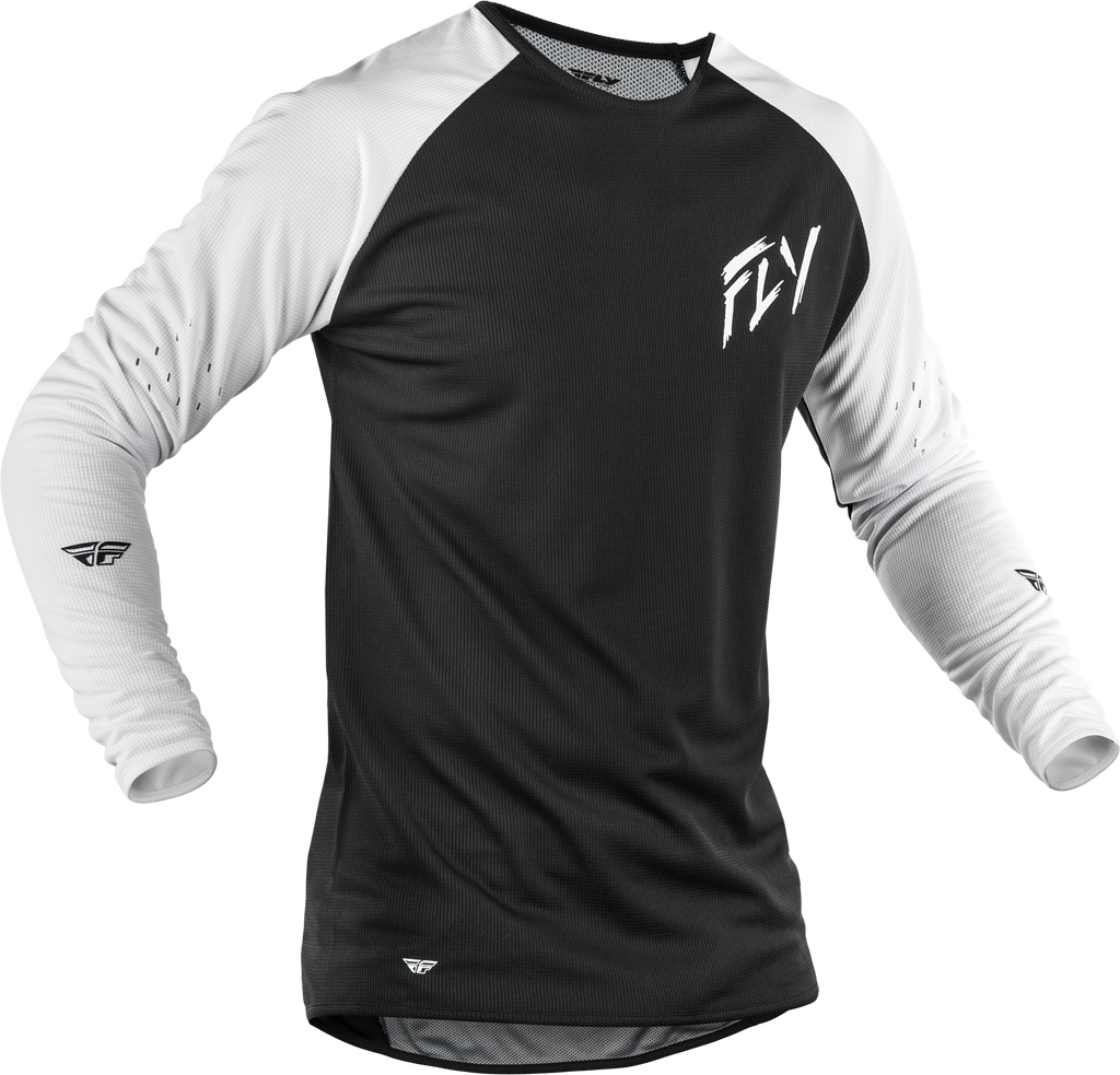 Gravity Dig Long Sleeve Jersey Black/White 2x