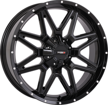 Load image into Gallery viewer, St7 Wheel 20x7 4+3 (+10mm) 4/137 &amp; 4/156 Gloss Black