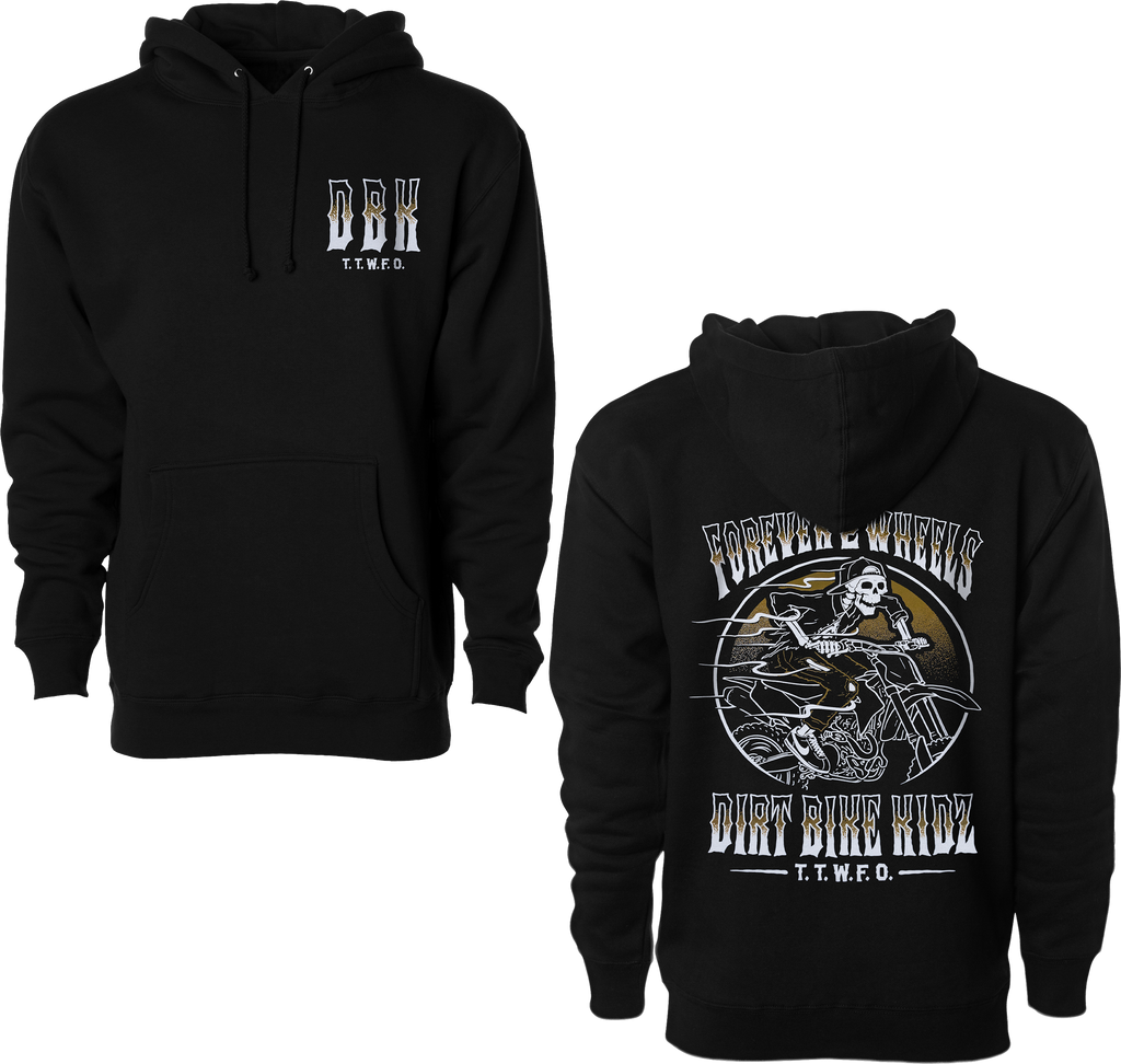 Ghost Rider Hoodie Black Md