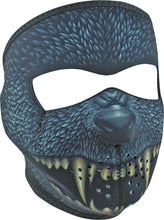 Load image into Gallery viewer, Neoprene Full Mask Silver Bullet