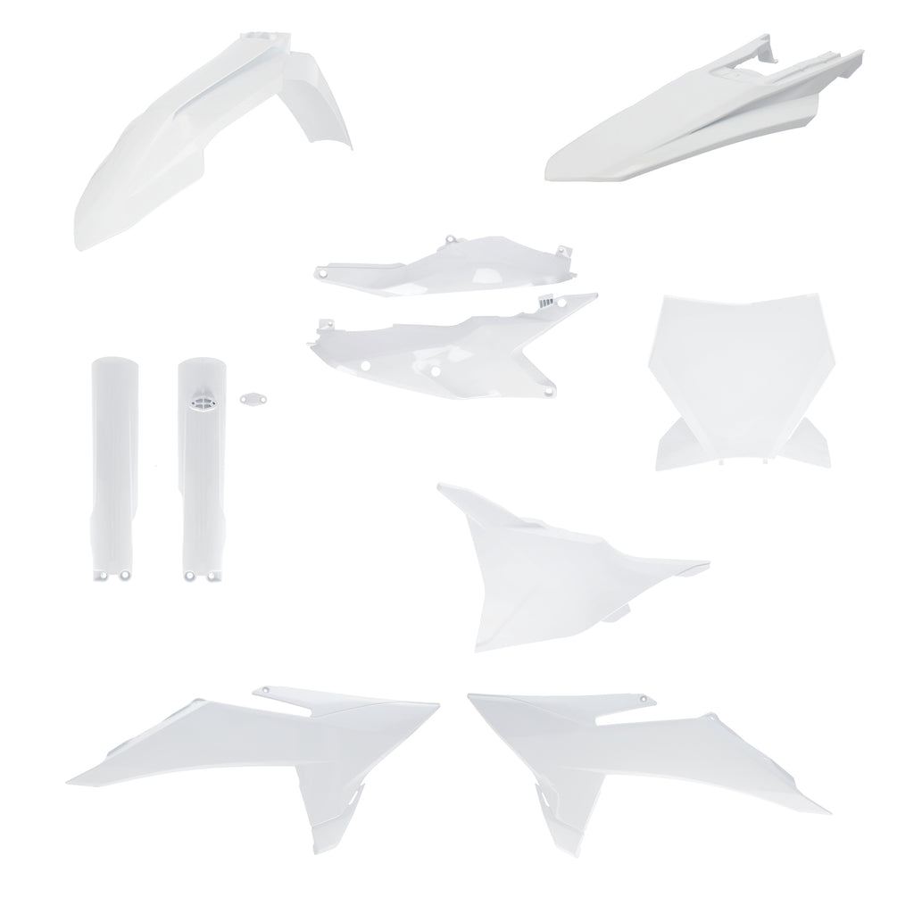 Plastic Kit  Full Ktm White